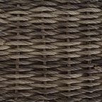 Gartenstuhl mit Kissen 4 pcs Grau und Dunkelgrau Poly-Rattan
