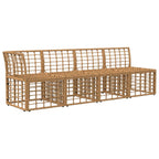 4-Sitzer Garten-Sofa mit linker Armlehne 4 pcs 4-Sitzanzahl