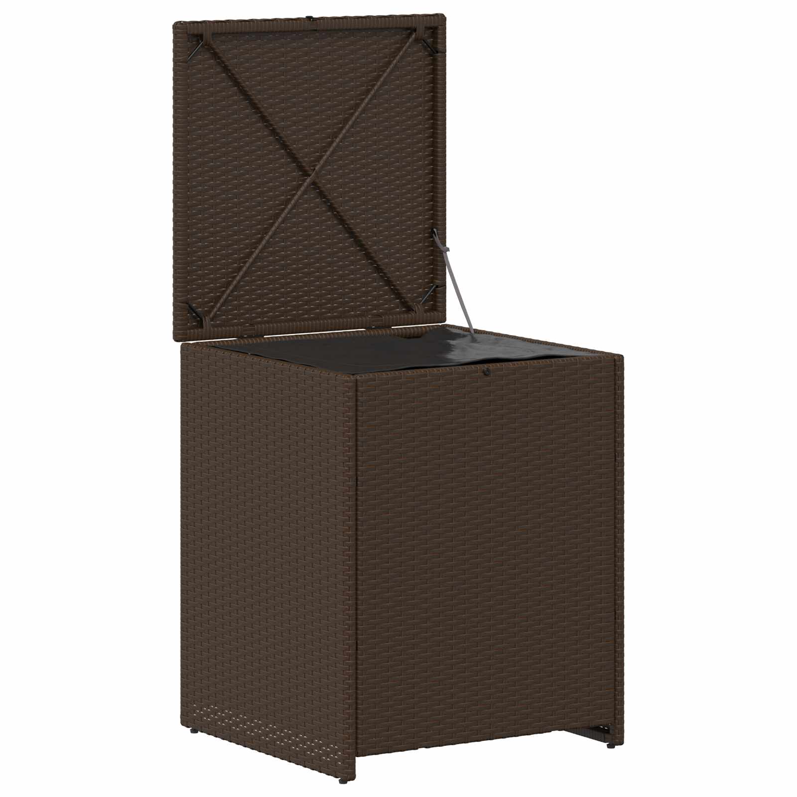 Kissenbox 55 x 55 x 69 cm Stahl