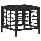 Garten Essgruppe mit Kissen 3 pcs Schwarz und Grau