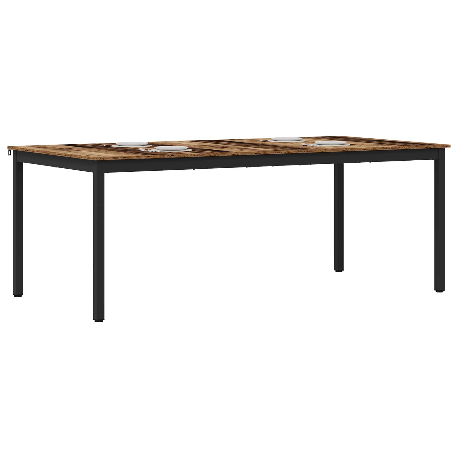 Esstische 2 pcs 200 x 100 x 75 cm Holzwerkstoff