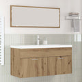 Badezimmerschrank Wandmontiert Artisan-Eiche 100 x 38,5 x 46 cm