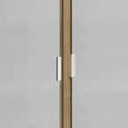 Badezimmerschrank-Set mit Regal Artisan-Eiche Holzwerkstoff