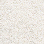 Verstellbarer Fußsessel Creme Schafstoff