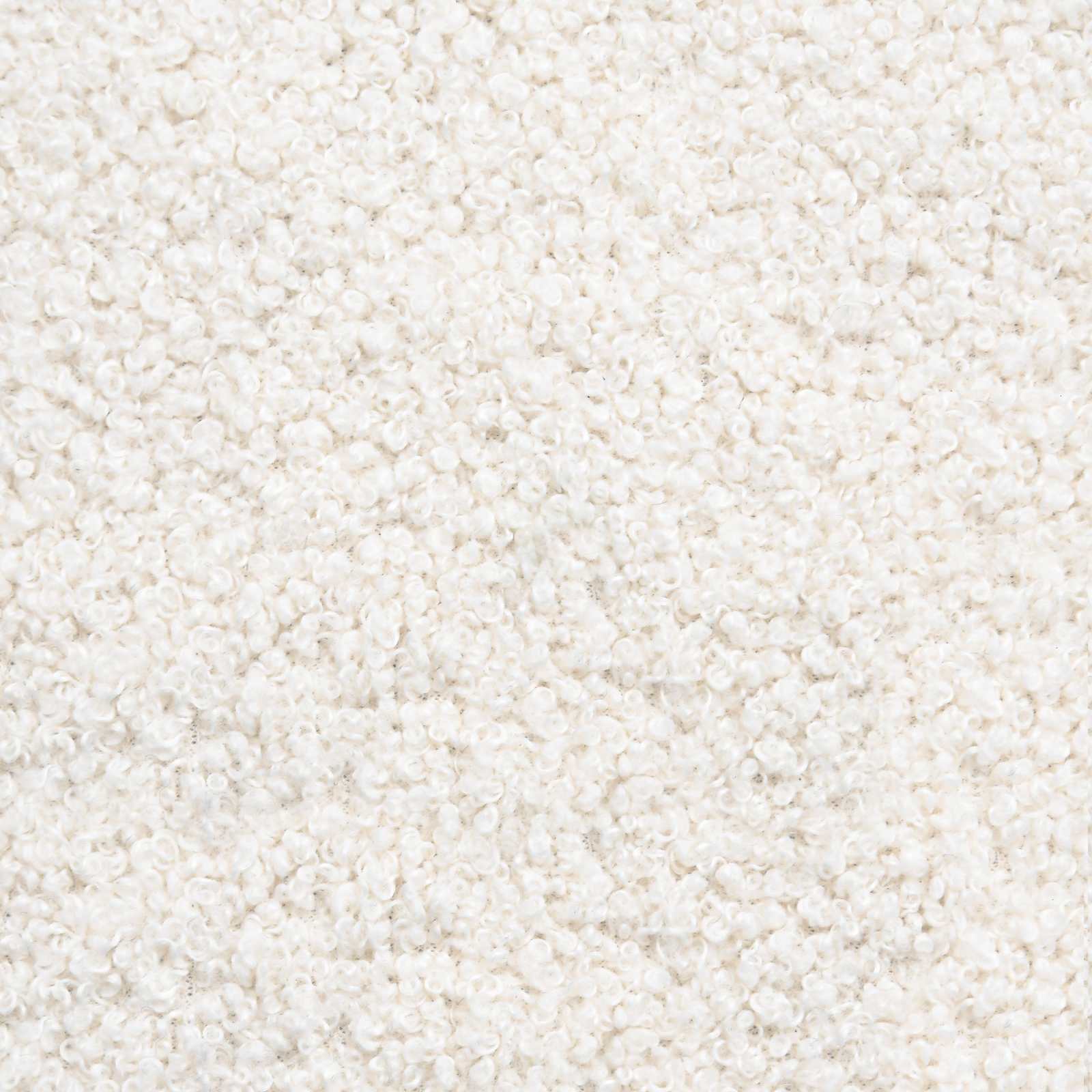 Verstellbarer Fußsessel Creme Schafstoff