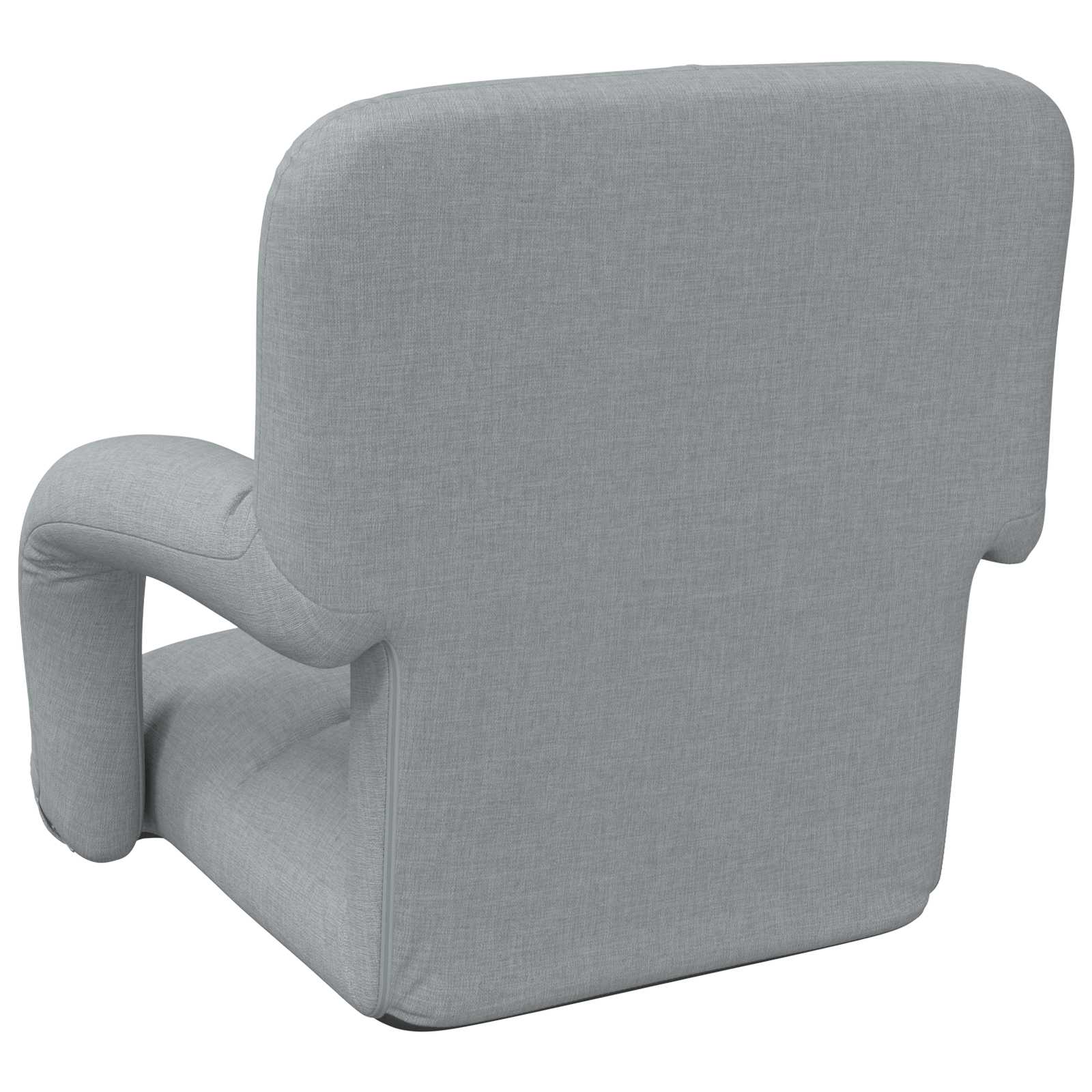 Verstellbarer Bodenstuhl mit Armlehne 5-stufige Position Stoff