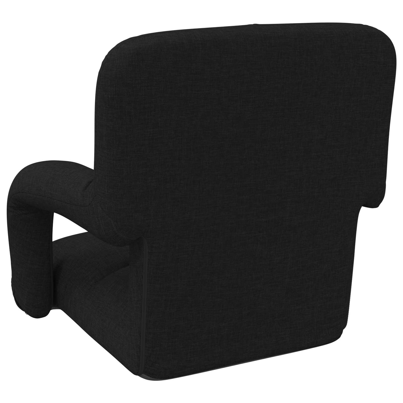 Verstellbarer Bodenstuhl mit Armlehne 5-stufige Position Stoff