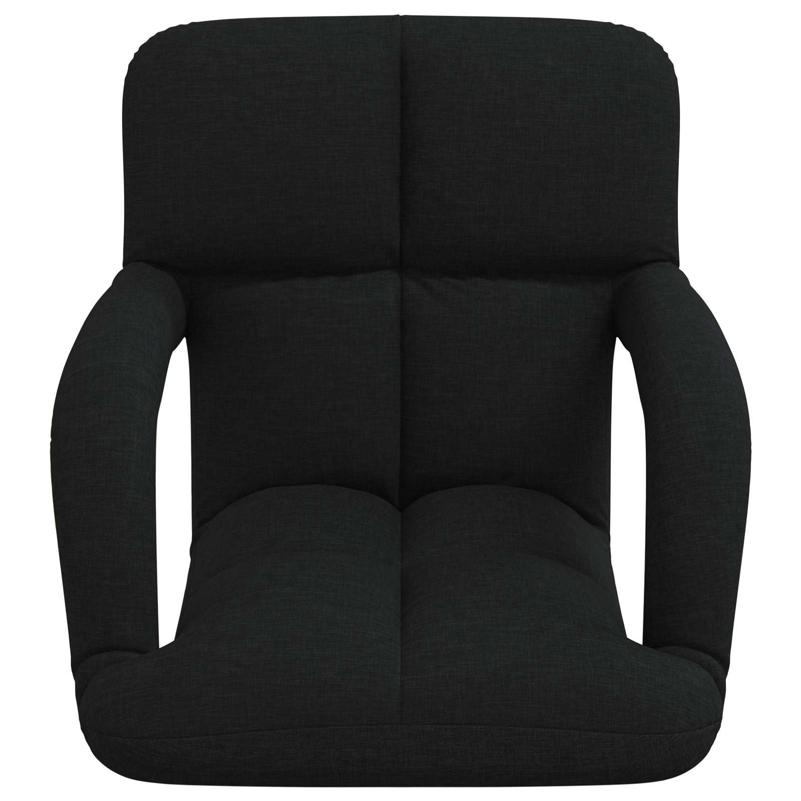 Verstellbarer Bodenstuhl mit Armlehne 5-stufige Position Stoff