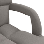 Verstellbarer Bodenstuhl mit Armlehne 5-stufige Position Stoff