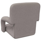 Verstellbarer Bodenstuhl mit Armlehne 5-stufige Position Stoff