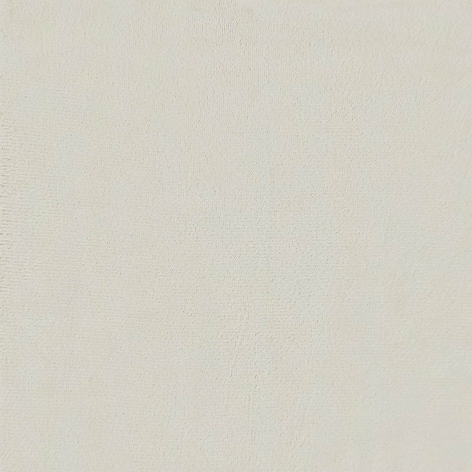 Verstellbarer Fußsessel Creme Samt