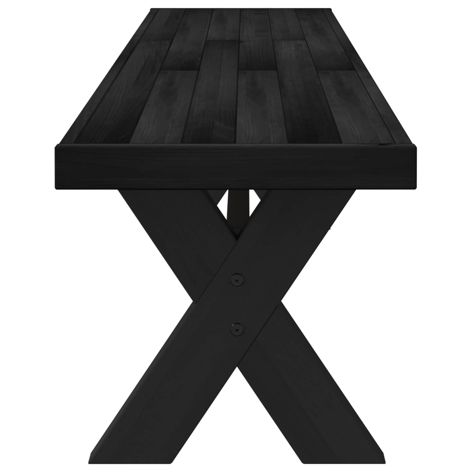 Esstischbank NOAIN 180 x 41 x 45 cm Massives Kiefernholz