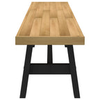 Esstischbank NOAIN 160 x 41 x 45 cm Massives Kiefernholz Natur