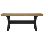 Esstischbank NOAIN 120 x 41 x 45 cm Massives Kiefernholz Natur