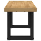 Esstischbank NOAIN 120 x 41 x 45 cm Massives Kiefernholz Natur
