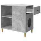 Katzenhaus Beton 72 x 42,5 x 70 cm Holzwerkstoff