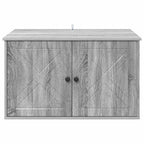 Katzenhaus Graues Sonoma 85 x 55 x 50 cm Holzwerkstoff