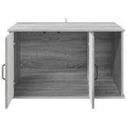 Katzenhaus Graues Sonoma 85 x 55 x 50 cm Holzwerkstoff