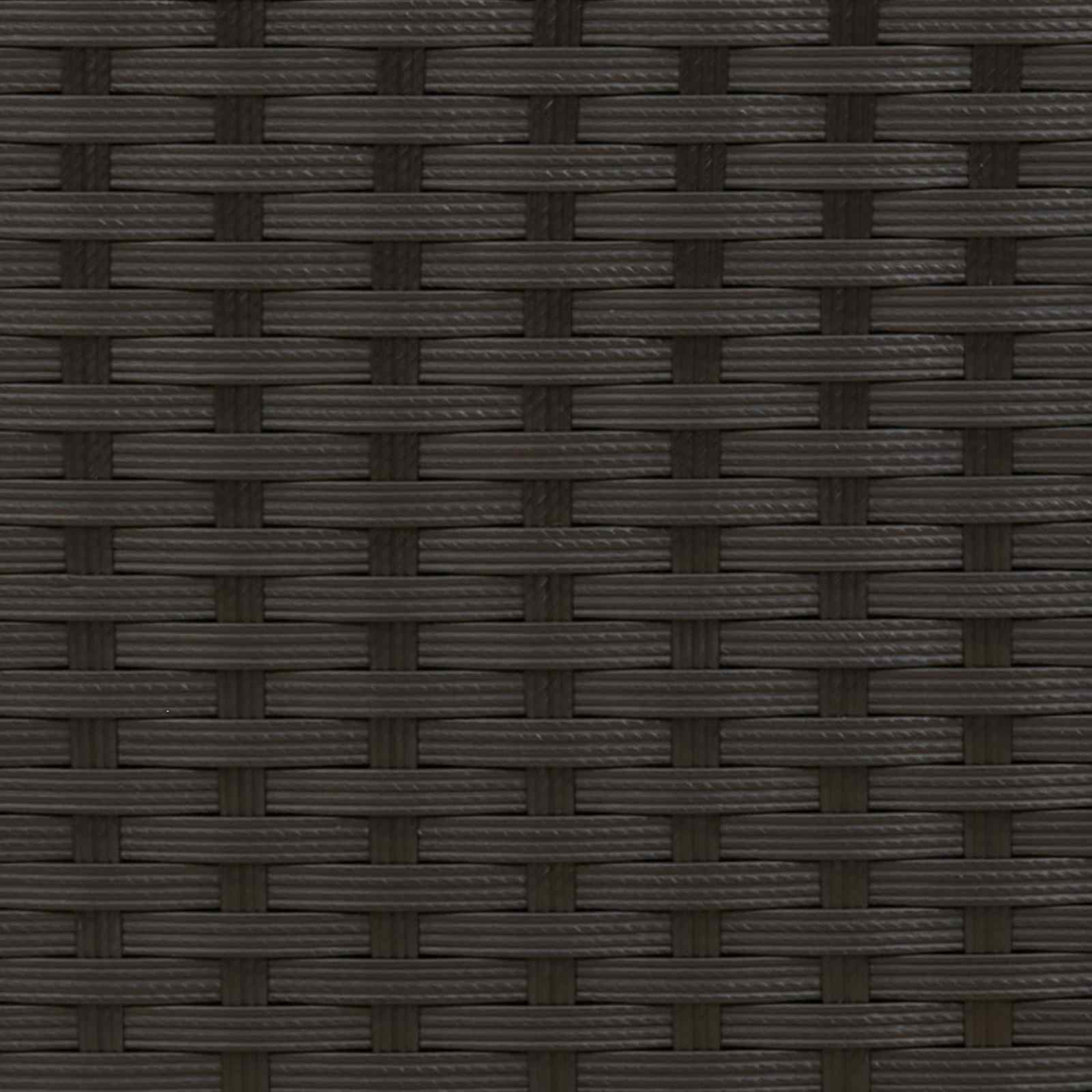 Gartenmöbel-Set mit Kissen 3 pcs Schwarz und Türkis