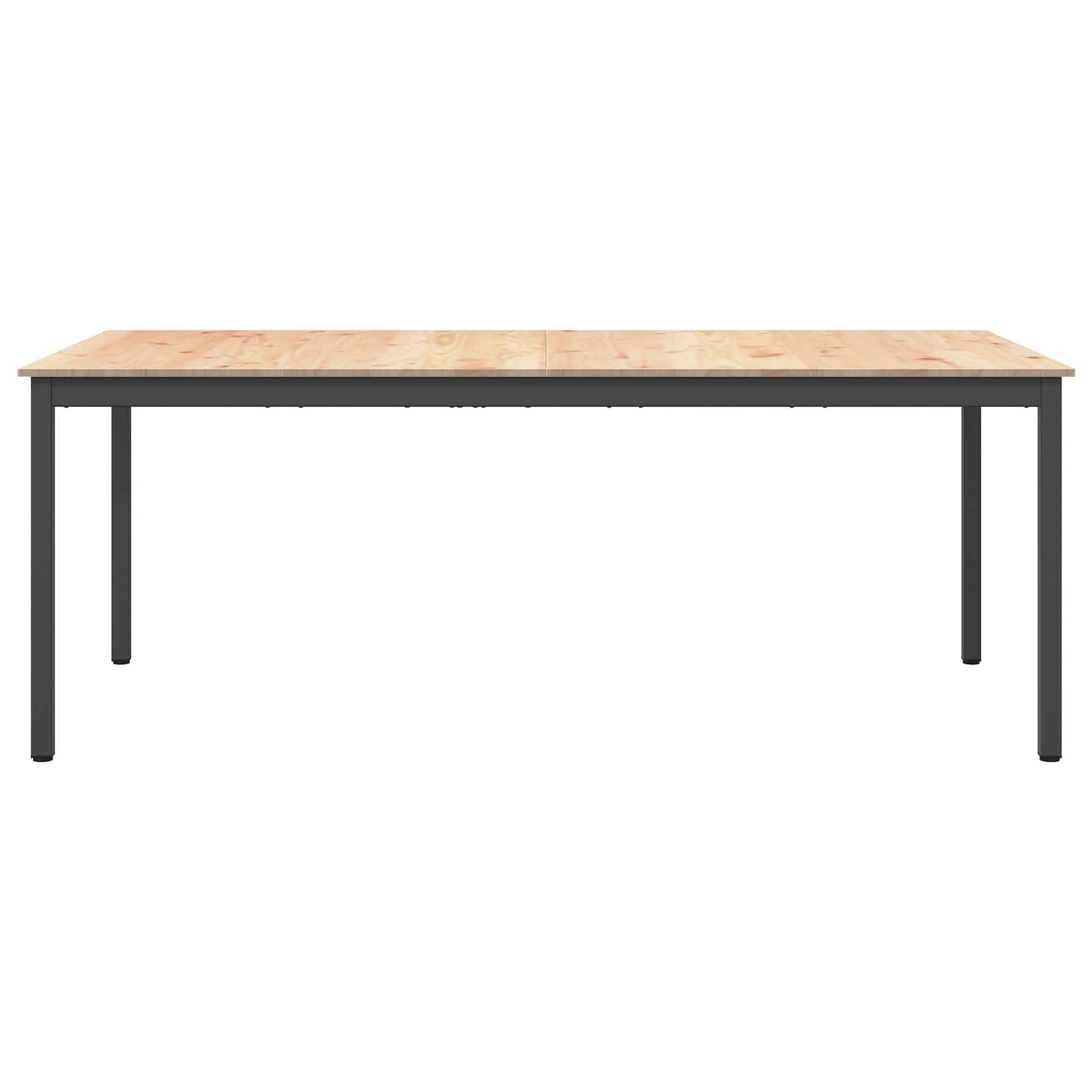 Esstisch Natur 200 x 100 x 75 cm Massives Kiefernholz