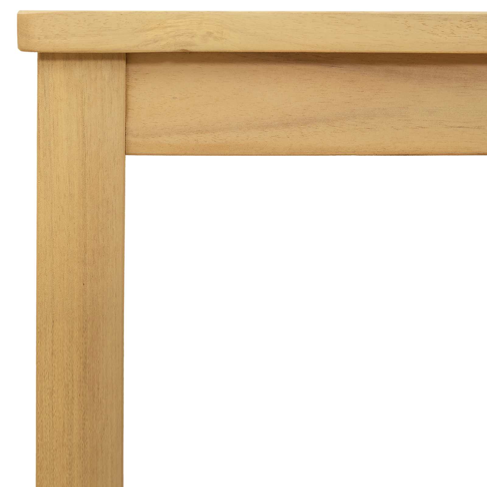 Couchtisch Helles Akazienholz 45 x 45 x 36 cm Massivholz Akazie