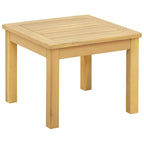 Couchtisch Helles Akazienholz 45 x 45 x 36 cm Massivholz Akazie
