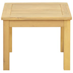 Couchtisch Helles Akazienholz 45 x 45 x 36 cm Massivholz Akazie
