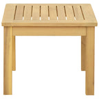 Couchtisch Helles Akazienholz 45 x 45 x 36 cm Massivholz Akazie