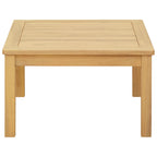 Couchtisch Helles Akazienholz 60 x 60 x 36 cm Massivholz Akazie