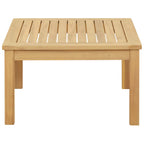 Couchtisch Helles Akazienholz 60 x 60 x 36 cm Massivholz Akazie