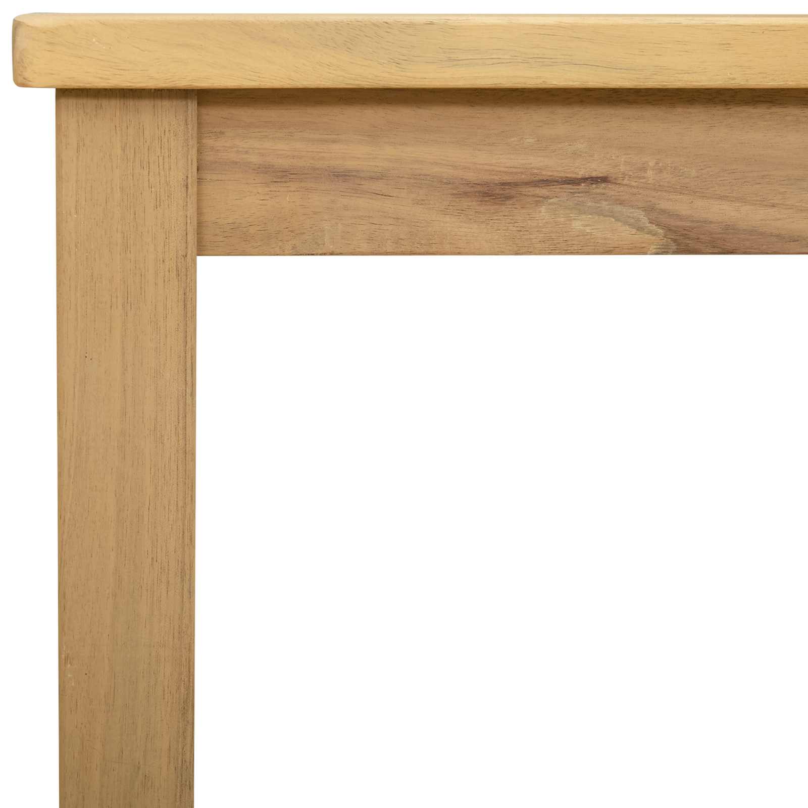 Couchtisch Helles Akazienholz 85 x 85 x 45 cm Massivholz Akazie