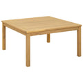 Couchtisch Helles Akazienholz 85 x 85 x 45 cm Massivholz Akazie