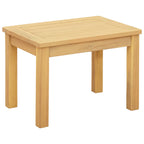 Couchtisch Helles Akazienholz 50 x 35 x 36 cm Massivholz Akazie