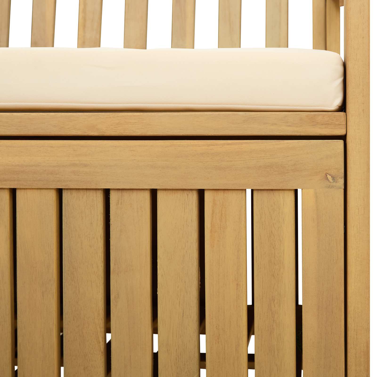 Sitzbank mit Stauraum mit Kissen mit Speicher 170 x 63 x 84 cm
