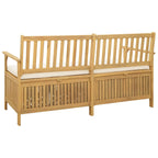 Sitzbank mit Stauraum mit Kissen mit Speicher 170 x 63 x 84 cm