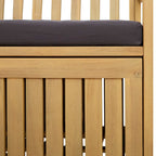 Sitzbank mit Stauraum mit Kissen mit Speicher 170 x 63 x 84 cm