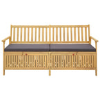 Sitzbank mit Stauraum mit Kissen mit Speicher 170 x 63 x 84 cm