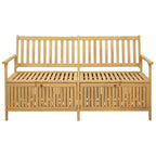 Sitzbank mit Stauraum mit Tür 170 x 63 x 84 cm Massiv-Akazie