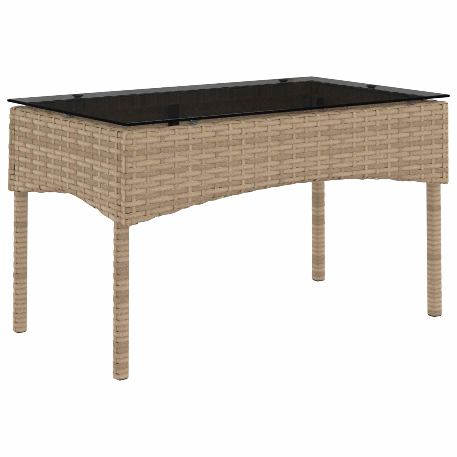 Gartensofa-set mit Kissen 2 pcs Poly-Rattan
