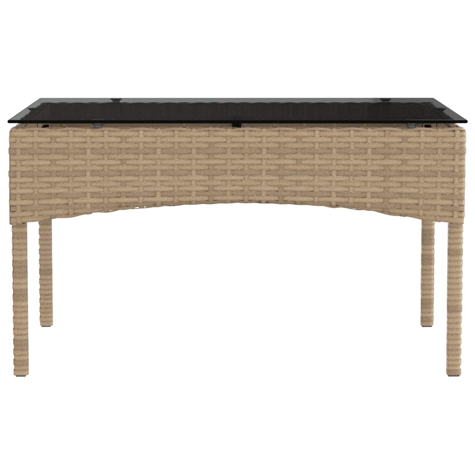 Gartensofa-set mit Kissen 2 pcs Poly-Rattan