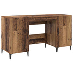 Schreibtisch mit Tür Altholz 140 x 50 x 75 cm Holzwerkstoff