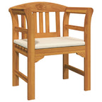 Gartenrosen-Lounge-Set mit Kissen 4 pcs Massivholz Akazie