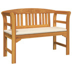 Gartenrosen-Lounge-Set mit Kissen 4 pcs Massivholz Akazie