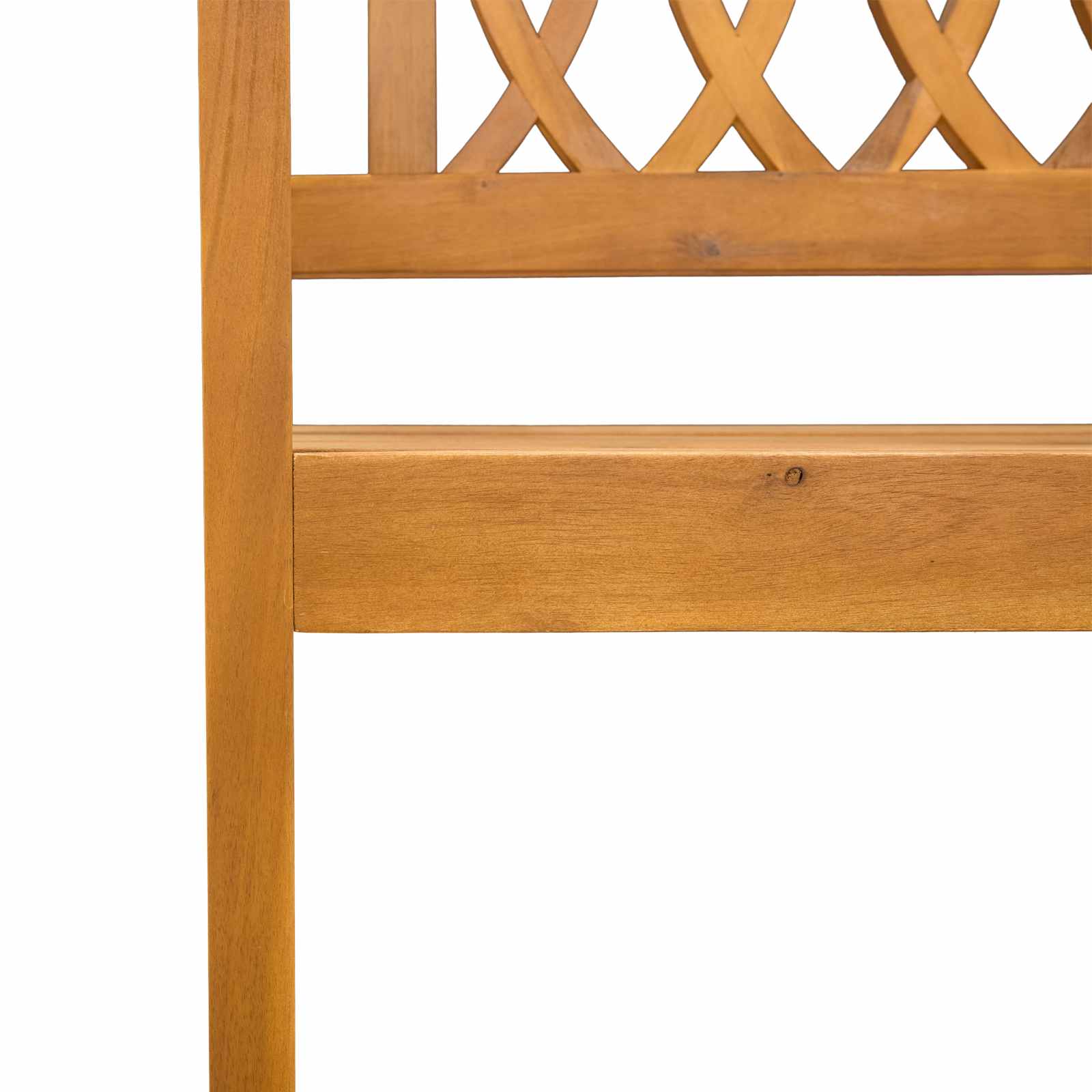 Bank Outdoor Natur 180 x 55,5 x 90 cm Massivholz Akazie