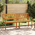 Bank Outdoor Natur 180 x 55,5 x 90 cm Massivholz Akazie