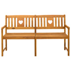 Bank Outdoor Natur 150 x 55,5 x 90 cm Massivholz Akazie