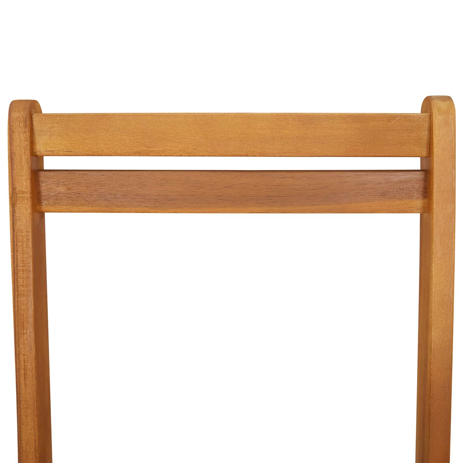 Klappbare Gartenstühle 4 pcs Natur 40 x 53 x 80 cm