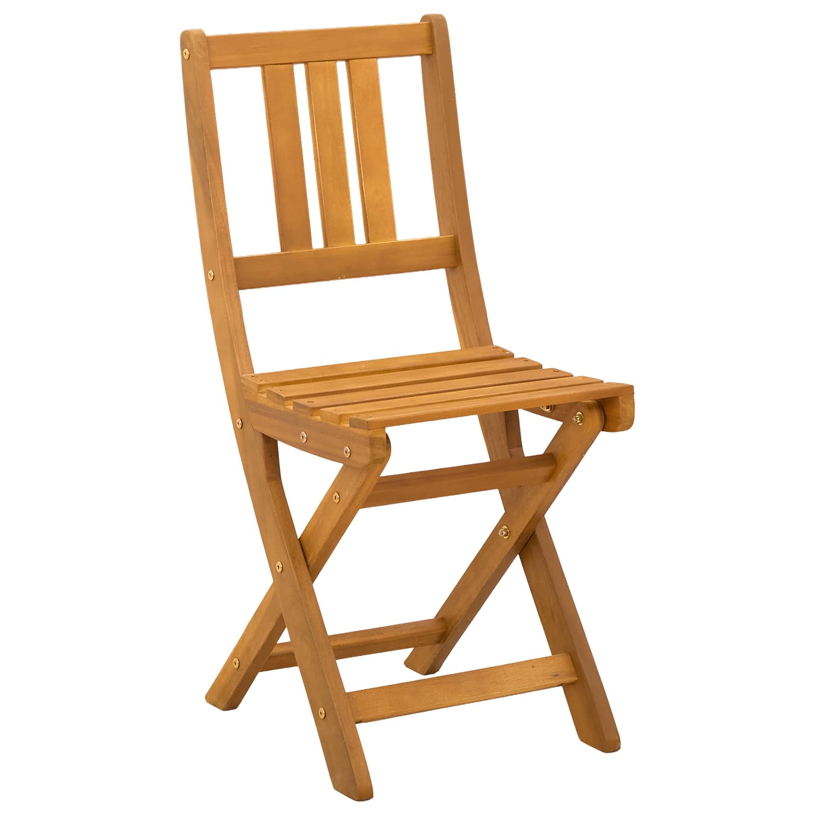 Außen Bistro-Stühle mit Kissen 4 pcs Natur 40 x 42 x 85 cm