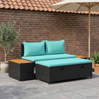 Outdoor-Sofagarnitur 4-Sitzanzahl 4 pcs 55 x 30 x 39 cm