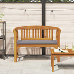 Rosenbank Natur 114 x 46 x 82,5 cm Massivholz Akazie